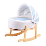 Cozy Cradle Stylish and Comfy Pet Rocking Bed for Cats