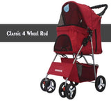 Classic Design 4 Wheel Pet Pram Pet Stroller