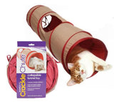 Crackle Chute Collapsible Cat Toy SmartyKat Singapore