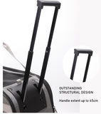 Four-wheel Foldable Easy Pulling Trolley Bag For Pets
