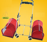 2 Tier 4 wheel comfortable pet pram Pet stroller - DDhouse Singapore Online Pet Supplies and Pet Products - 1