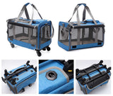 Pet Trolley stroller with removable wheels Foldable Sling Bag Pet Carrier
