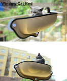 cat hammock is equiped with extra strong and large suction cup.