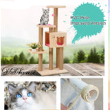 The best choice for your fur-friends to jump up & down and entertain themselves. It's the perfect place for cats to scratch, play & sleep. Fast Delivery. Free Shipping