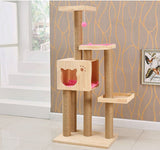 PVC Pole Cat Face Wooden Cat Furniture Cat Condons