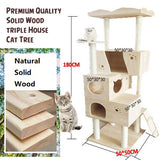 Extra Tall Solid Wood Cat Furniture - DDhouse Singapore Online Pet Supplies and Pet Products 