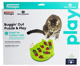 Prestages Buggin out puzzle Play Cat toy Interactive IQ Toy for cats
