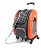 orange shoulder strap