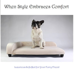 Stylishly Designed, Expertly Crafted Large Dog Sofa Bed