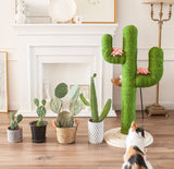 Design 2 : 85 cm pink classic Green cactus cat post