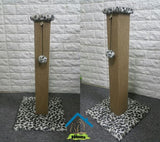 80cm Sisal Mat Scratch Post For Cats 