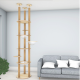 No Drilling needed. fast delivery. Super tall reach ceiling Cat trees