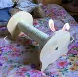 Natural solid wood scratching post - DDhouse Singapore Online Pet Supplies and Pet Products - 5