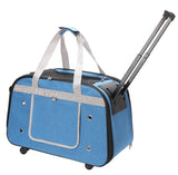 Four-wheel foldable trolley bag for Pets
