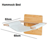 Customized wall mounted cat tree Cat Furniture On Walls Solid wood Cat Bridge wall-mounted Cat furniture
