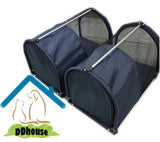 Removable 2 Tier 4 wheel comfortable pet pram Pet stroller - DDhouse Singapore Online Pet Supplies and Pet Products - 1