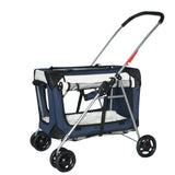 Good Ventilation Large Space Pet Pram Pet Strollers Singapore