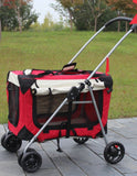 Good Ventilation Large Space Pet Pram Pet Strollers Singapore