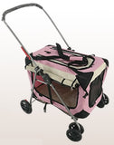 Detachable 2-in-1 Bassinet Pet Stroller