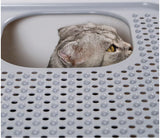 Large Fully Enclosed Cat Litter Tray  Anti Splash