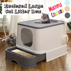 Open Top Cat Litter Box Enclosed Cat litter tray Cat trays