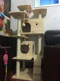 Solid Wood Triple Top Cat Condos - DDhouse Singapore Online Pet Supplies and Pet Products - 3