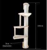 Customized wall mounted cat tree Cat Furniture On Walls Solid wood Cat Bridge wall-mounted Cat furniture