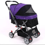Dual Side Reversible Handle Large Pet Pram