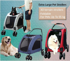 Extra large dog pram shop