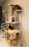 Extreme Tall 1.85m Solid Wood Cat Trees Singapore