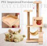 Wooden Cat Tree Tower - DDhouse Singapore Online Pet Supplies and Pet Products - 1